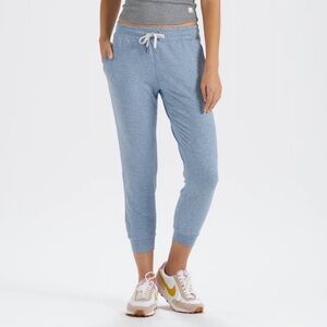 Vuori Performance Jogger, Light Cloud Heather, Medium, NWT
